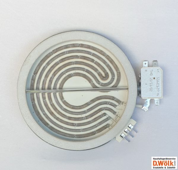 Strahlheizkörper 162926001 D140  230V  1200W  BEKO ARCELIK GRUNDIG